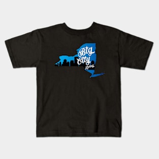 Big City Living NY Map Kids T-Shirt